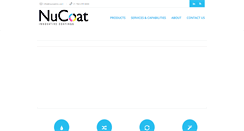 Desktop Screenshot of nucoatinc.com