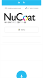 Mobile Screenshot of nucoatinc.com